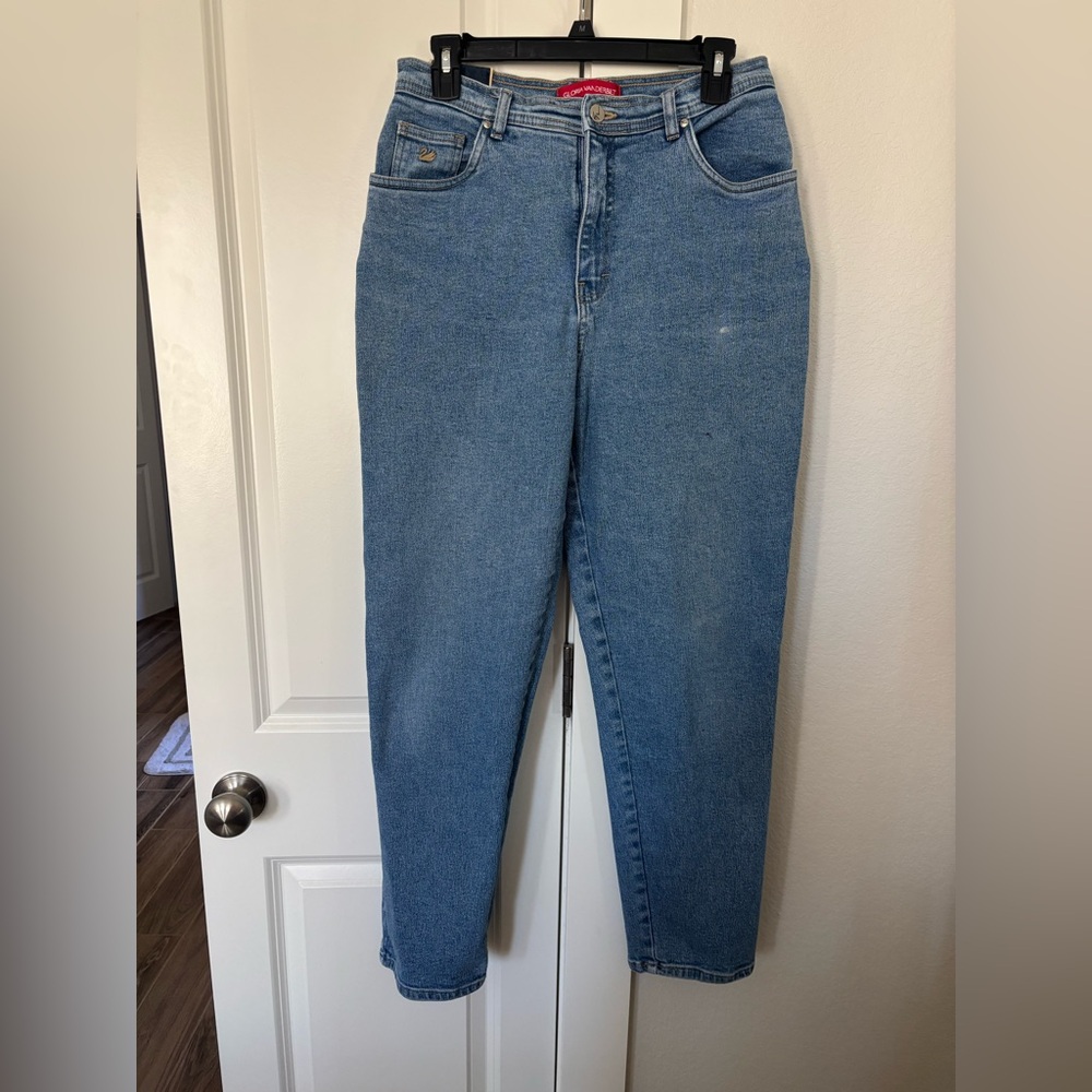 Gloria Vanderbilt vintage High Rise Blue Jeans